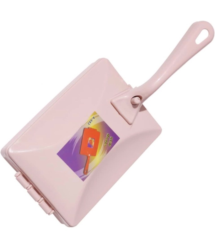 Photo 1 of Carpet Debris Brush Double-Roller Sofa Sweeper Handheld Dusting Cleaner Pink Carpet Debris Brush,Double-Roller Cleaning Brush,Carpet dusting Brush,Carpet Sofa Sweeper,Carpet Cleaning Brush