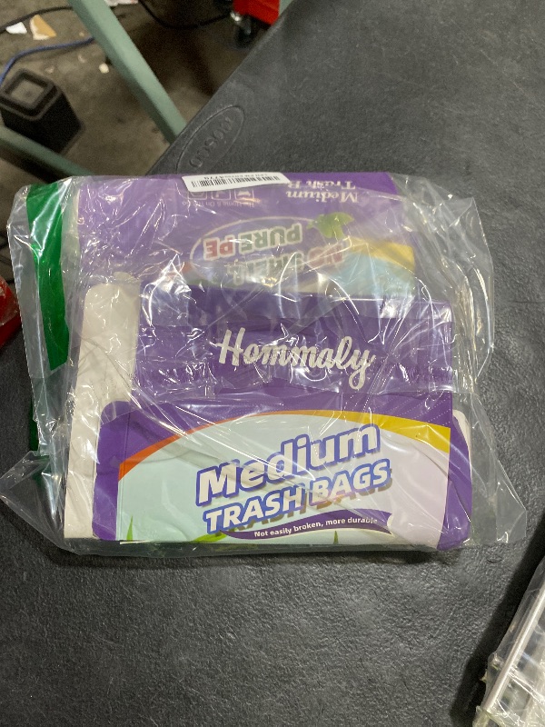 Photo 1 of 10 Gallon 60pcs Medium Clear Trash Bags Strong Clear Garbage Bags, Bathroom Trash Can Bin Liners, Plastic Bags for Office Home Kitchen, Waste Basket Liner, Fit 30 Liter, 10 Gal(10G60-Clear)