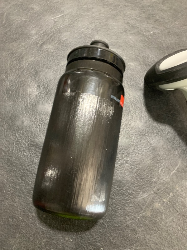 Photo 1 of Elite Fly Tex Cycling Water Bottle 550ml – Black – Ultra-Lightweight, BPA-Free, Easy-Squeeze Sports Bottle