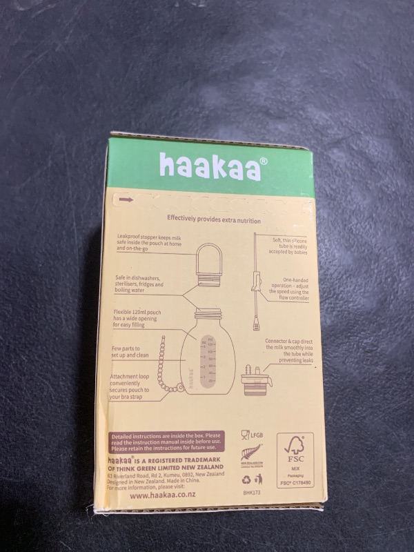 Photo 1 of haakaa Supplemental Feeding Tube & Pouch Set,Baby Supplemental Nursing System,SNS Breastfeeding System,Food Grade Silicone