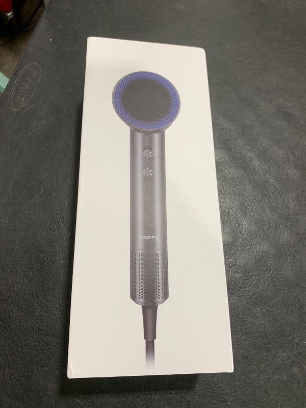 Photo 1 of Hair Dryer, 150000 RPM Professional High-Speed Blow Dryer, Negative Ionic Hair Dryer for Fast Drying, Low Noise Thermo-Control HairDryer with Magnetic Nozzle for Home Travel Women Man