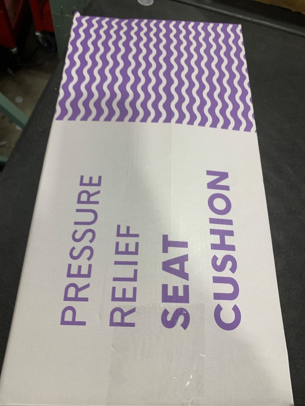 Photo 1 of C CUSHION LAB Patented Pressure Relief Seat Cushion for Long Sitting Hours on Office/Home Chair, Car, Wheelchair - Extra-Dense Memory Foam for Hip, Tailbone, Coccyx, Sciatica - Wellness Green