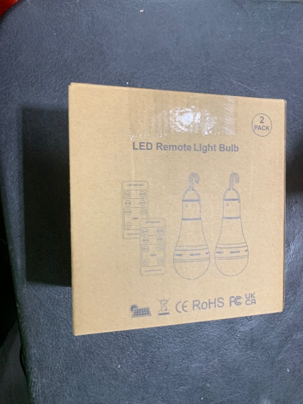 Photo 1 of Chicken Coop Light with Timer, Rechargeable Solar Light Bulbs for Indoor Home, Chicken Coop, Outdoor Camping Lamps for Tent, LED Solar Lights for Shed Night, Emergency Power Outage, Outside
