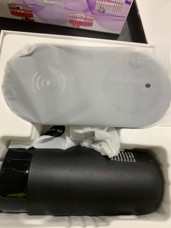 Photo 1 of LEGARDLILIU Temperature Control Heated Coffee Mug Smart Self Heating Travel Mug 12 Oz App Controlled Warmer Mug 4-10 Hour LED Display Keep Coffee Hot All Day Fast Wireless Charger Base Iron Black
