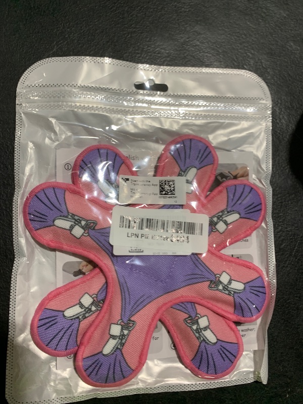 Photo 1 of HX AURIZE Bed Sheet Detangler - Reduces Tangles in Washer & Dryer, Set of 2 with Built-in Fabric Covers, Fits Most Sheets (Purple)