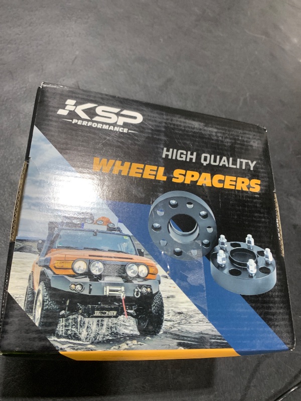 Photo 1 of KSP 6X5.5 Wheel Spacers for Silverado Sierra,1.5"(38mm) Real Forged Spacers with 78.1mm Hub Bore M14x1.5 Studs fit for Tahoe Avalanche Express Suburban Sierra Yukon
