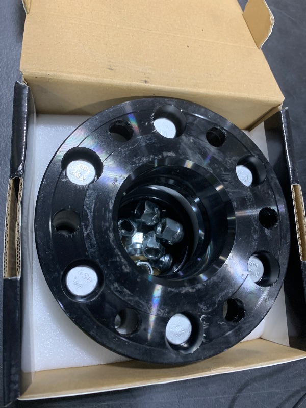 Photo 1 of KSP 6X5.5 Wheel Spacers for Silverado Sierra,1.5"(38mm) Real Forged Spacers with 78.1mm Hub Bore M14x1.5 Studs fit for Tahoe Avalanche Express Suburban Sierra Yukon