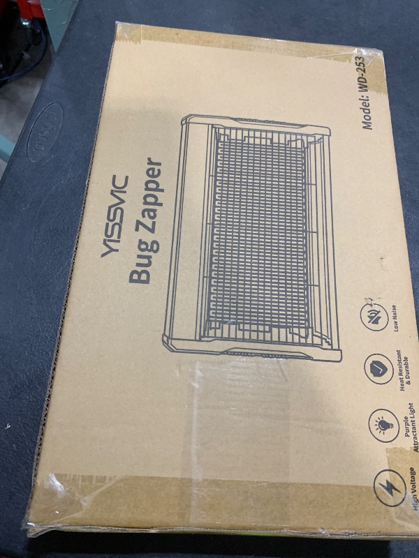 Photo 1 of YISSVIC LED Bug Zapper Indoor, 4000V Electric Bug Zapper, Powerful Mosquito Zapper,LED Fly Zapper Indoor, Mosquito Killer with 6.6ft Power Cord for Home Office Restaurant