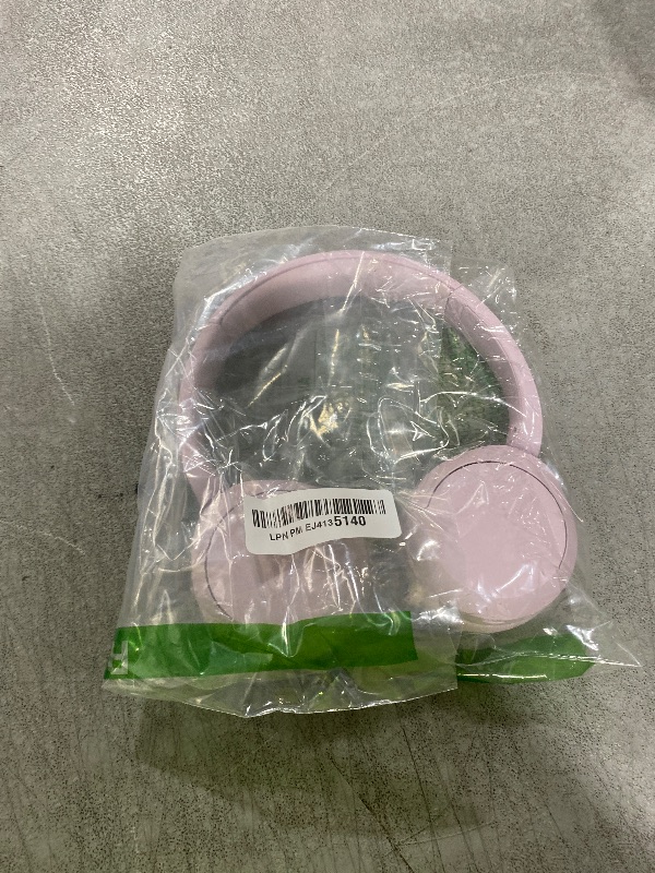 Photo 1 of Sony WH-CH520 Wireless Headphones Bluetooth On-Ear Headset with Microphone and up to 50 Hours Battery Life with Quick Charging, Pink