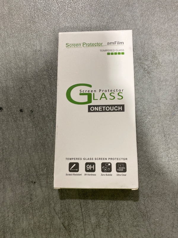 Photo 1 of amFilm OneTouch Screen Protector for iPhone Air 17 6.5" + Camera Lens Protector | Auto-Alignment Install | Bubble Free | 9H Tempered Glass | Shatterproof | FHD Clarity | Case Friendly | 2+2 Pack