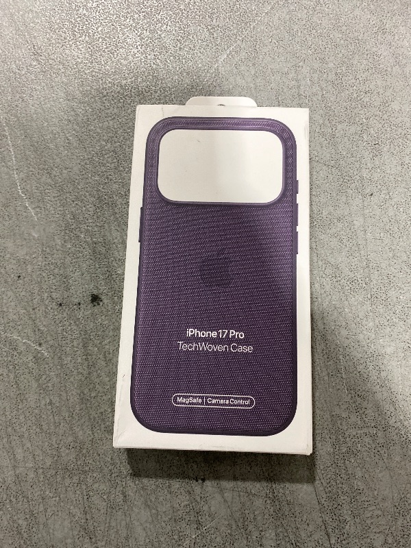 Photo 1 of Apple iPhone 17 Pro TechWoven Case with MagSafe - Purple ???????