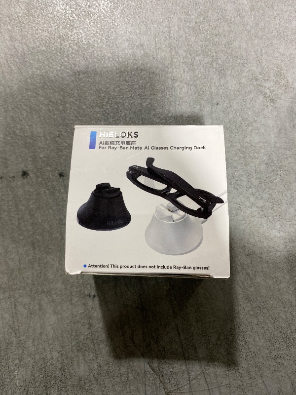 Photo 1 of Charging Station Compatible with Ray-Ban Meta Wayfarer/Gen 2 and Skyler/Gen 2, Magnetic Charger Dock Stand with Fast Charging & LED Indicator for Smart Glasses & Glasses Case