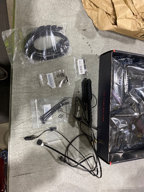 Photo 1 of Asus ROG Strix B550-F Gaming WiFi II AMD AM4 (3rd Gen Ryzen) ATX Motherboard (PCIe 4.0,WiFi 6E, 2.5Gb LAN, BIOS Flashback, HDMI 2.1, Addressable Gen 2 RGB Header and Aura Sync)
