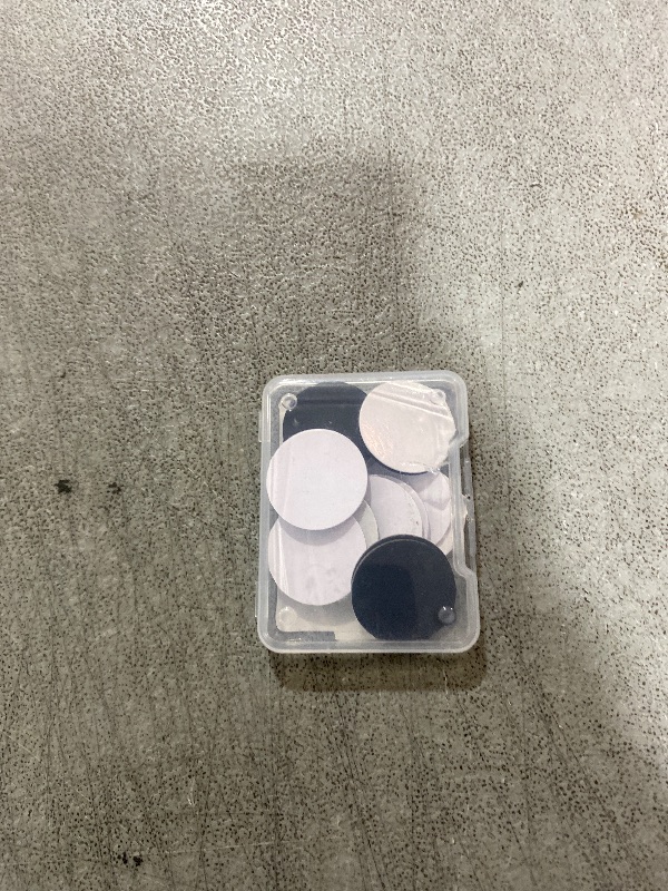 Photo 1 of 20 Pcs NFC Tags, Stickers Cards With Adhesive Back, Round Rewritable Cards, 504 Bytes Memory Compatible With NFC Enabled Phones (25mm)