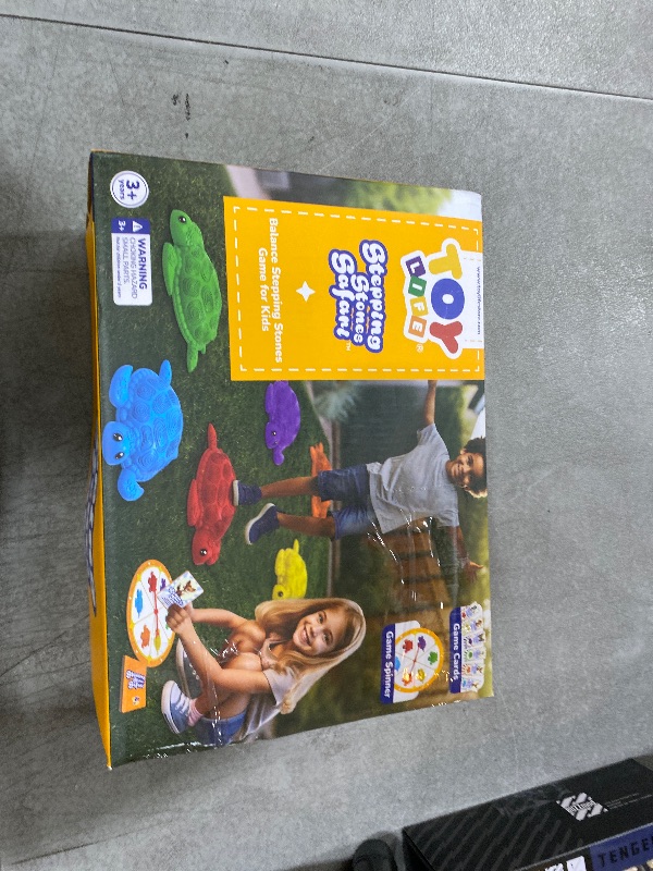 Photo 1 of TOY Life 10 Pcs Turtle Balance Stepping Stone for Kids, Indoor Outside Toys for Kids Ages 4-8, Toddler Outdoor Toys, Stepping Stones Game, with Cards and Spinner