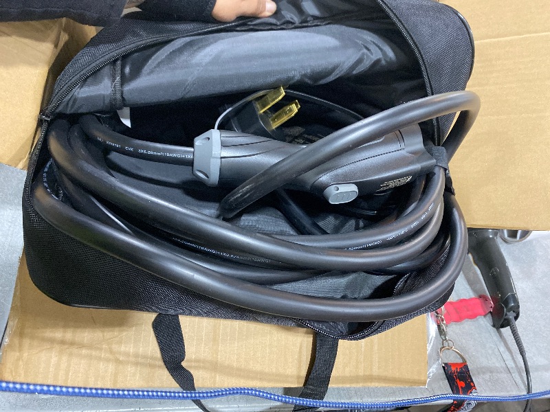 Photo 1 of AIMILER Level 2 Electric Vehicle (EV) Charger(WIFI APP/Plug-play), 32A, 25ft Cable ETL Certified, 220V-240V NEMA 14-50P Plug EVSE w/ J1772 Connector, Portable EV Car Charging Stations for Home Level 2