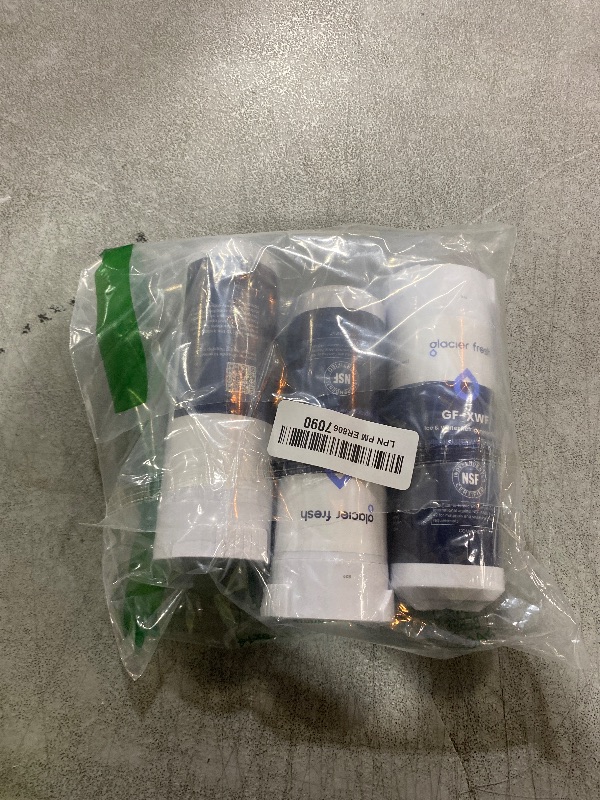 Photo 1 of GLACIER FRESH XWF Replacement for GE XWF Refrigerator Water Filter Pack of 3 (Not XWFE)