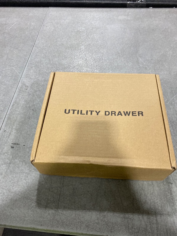 Photo 1 of Under Desk Drawers for Organization, Pull Slide out Drawer Underneath Table With Lip, Attachable Under Shelf Pencil Drawer, Clear Light Black