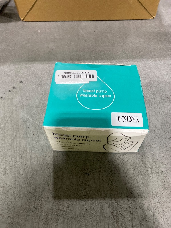 Photo 1 of Wearable Breast Pump Replacement Parts, Milk Collector Cup Accessories, Compatible with TSRETE S12 S9 Kmaier S12, Include Duckbill Valve, 27mm Flange, Silicone Diaphragm, Linker