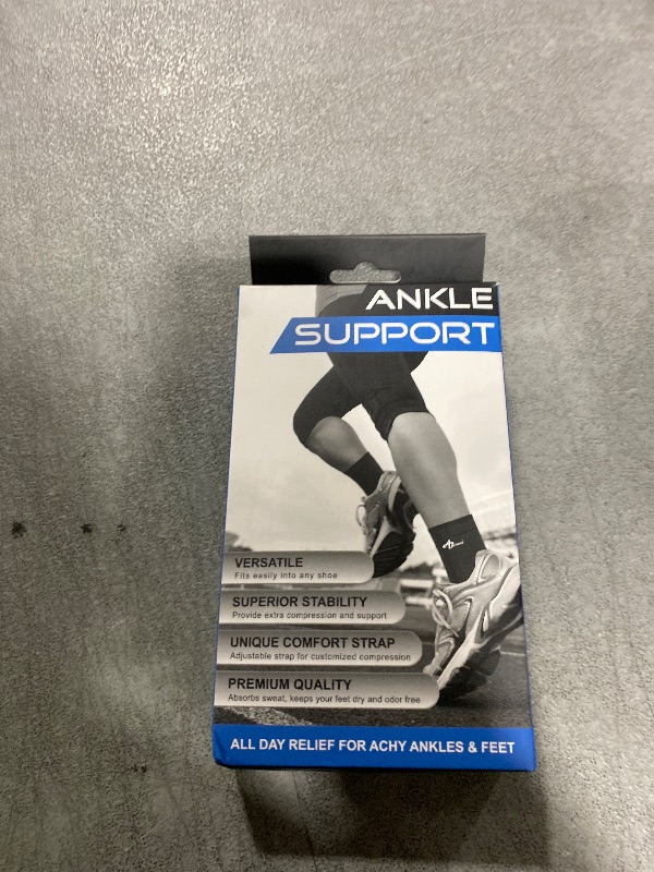 Photo 1 of ABIRAM Ankle Brace for Women & Men, Ankle Compression Sleeve, Foot Sleeve with Wrap, Ankle Support, Foot Brace for Sprained Foot & Arch, Plantar Fasciitis Relief Socks, Achilles Tendonitis, Sports