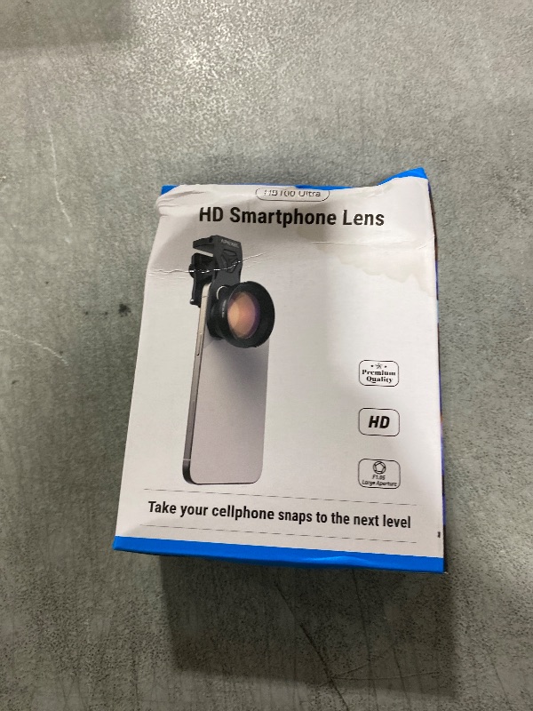 Photo 1 of Upgraded Professional Macro Lens for Smartphone, HB100U Macro Photography Lens for iPhone, Aluminum Phone Camera Lens Kit with Universal Clip. Phone Lens Attachment Fit for iPhone, Android Phone.