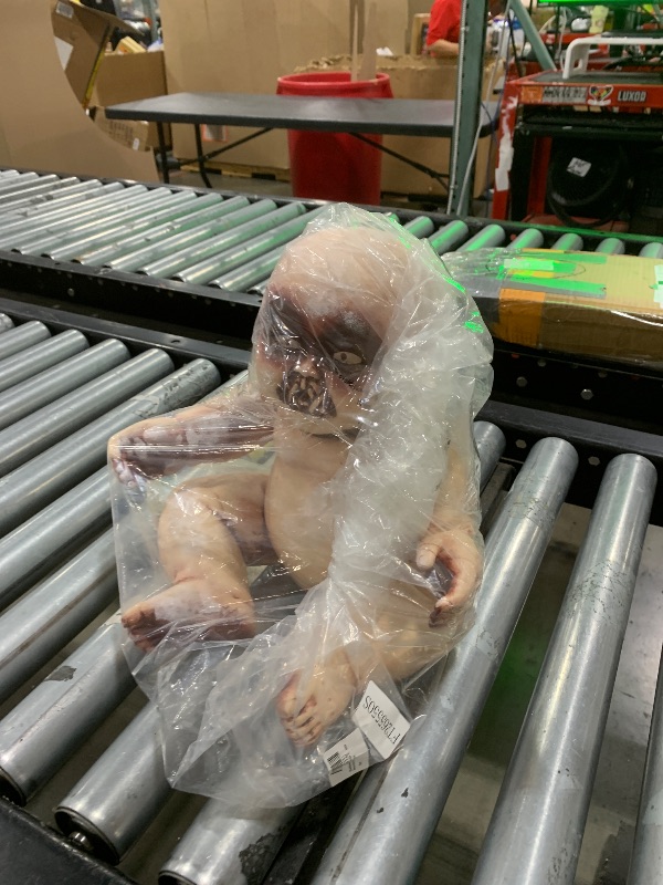 Photo 1 of EraSpooky 15 Inches Creepy Ghost Baby Halloween Decor Horror Haunted House Decoration Holiday Props