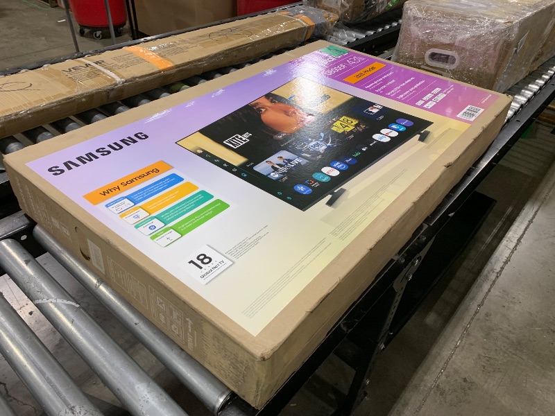 Photo 1 of Samsung 43-Inch Class Crystal UHD U8000F 4K Smart TV (2025 Model) Endless Free Content, Crystal Processor 4K, MetalStream Design, Knox Security, Alexa Built-in