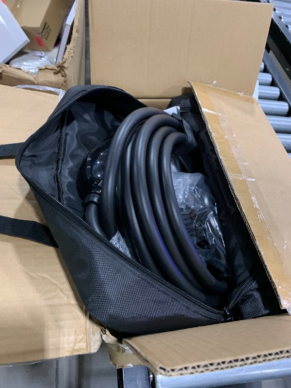 Photo 1 of AIMILER Level 2 Electric Vehicle (EV) Charger(WIFI APP/Plug-play), 32A, 25ft Cable ETL Certified, 220V-240V NEMA 14-50P Plug EVSE w/ J1772 Connector, Portable EV Car Charging Stations for Home Level 2