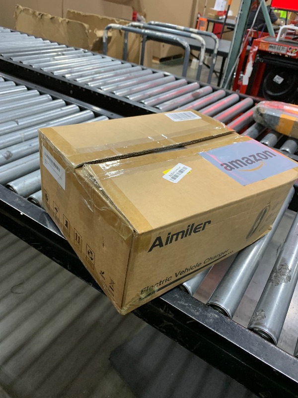 Photo 1 of AIMILER Level 2 Electric Vehicle (EV) Charger(WIFI APP/Plug-play), 32A, 25ft Cable ETL Certified, 220V-240V NEMA 14-50P Plug EVSE w/ J1772 Connector, Portable EV Car Charging Stations for Home Level 2