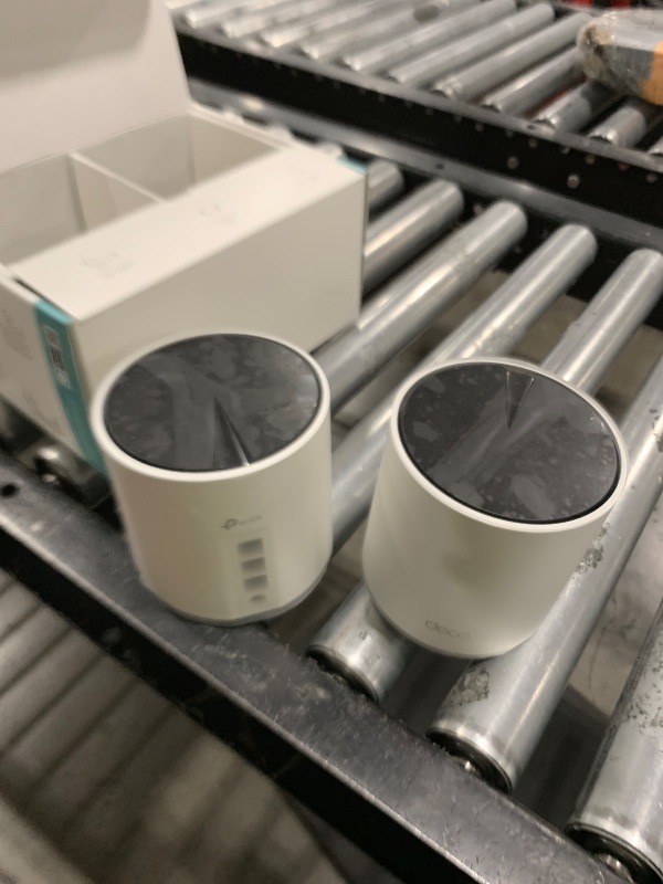 Photo 1 of TP-Link Deco X55 AX3000 WiFi 6 Mesh System - Covers up to 4500 Sq.Ft, Replaces Wireless Router and Extender, 3 Gigabit Ports per Unit, Supports Ethernet Backhaul, Deco X55(2-Pack)