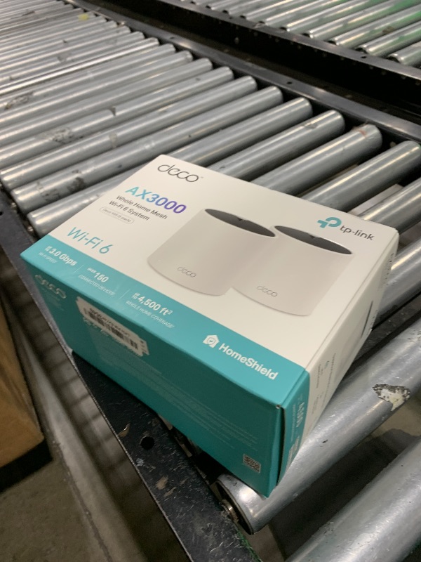 Photo 1 of TP-Link Deco X55 AX3000 WiFi 6 Mesh System - Covers up to 4500 Sq.Ft, Replaces Wireless Router and Extender, 3 Gigabit Ports per Unit, Supports Ethernet Backhaul, Deco X55(2-Pack)