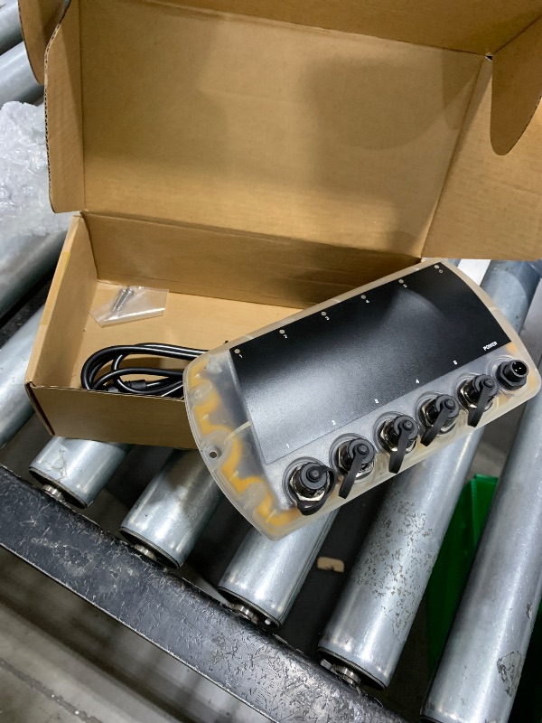 Photo 1 of 411850-1 AS ETH 5PGL Ethernet Switch for Humminbird - 5 Port Gigabit Network Hub Connecting Fish Finders, Radar, MEGA Live Imaging, Trolling Motor, and GPS - Power Cable and Mounting Hardware Included