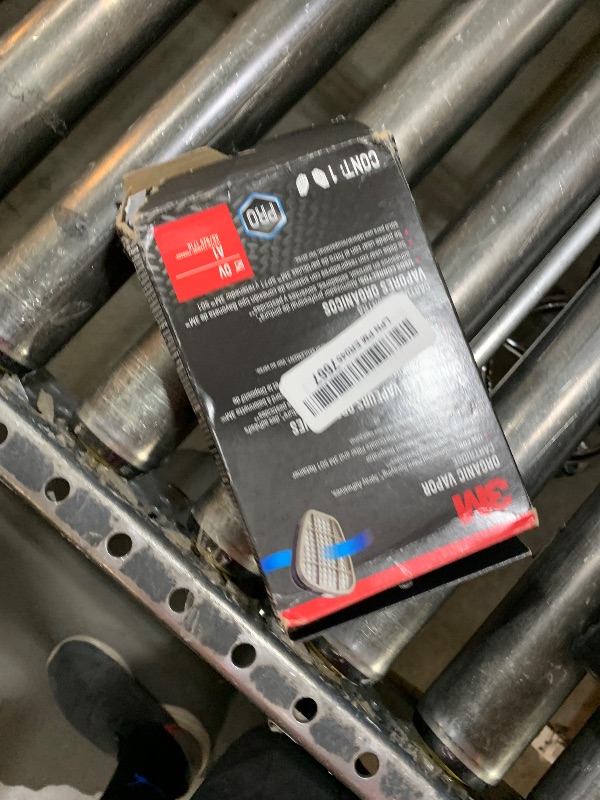 Photo 1 of 3M Performance Organic Vapor Replacement Cartridges, 1 Pair, Use With Any 3M Bayonet Mount Respirator, For Vapors From Certain Paint Spraying, Adhesives, Sealants, Solvents & Pesticides (6001P1-DC)