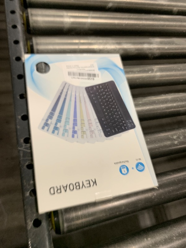 Photo 1 of Ultra-Slim Bluetooth Keyboard Portable Mini Wireless Keyboard Rechargeable