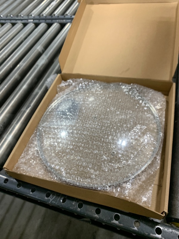 Photo 1 of Glass Lid for Frying Pan, Fry Pan, Skillet, Pan Lid with Handle Coated in Silicone Ring,12"/30cm, Clear