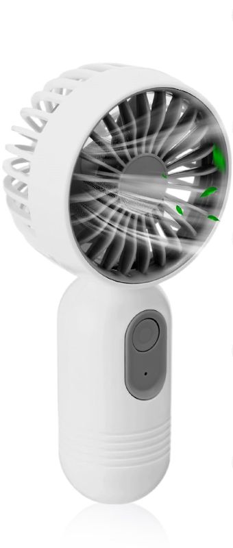 Photo 1 of Rossesay Mini Portable Fan Handheld Lightweight Small Little Personal Hand Eyelash Fan 3 Speeds USB Rechargeable (2 pack)