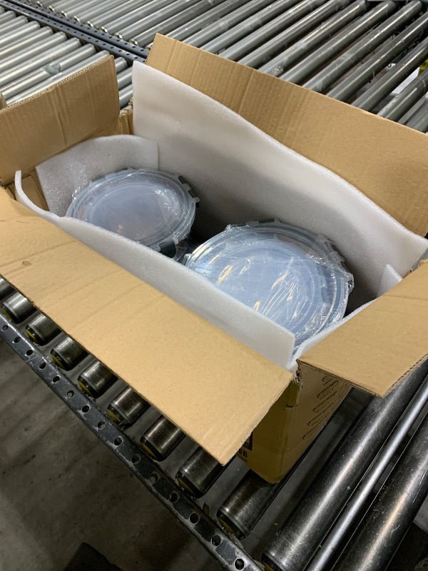 Photo 1 of M MCIRCO 30 Pieces Glass Food Storage Containers with Snap Locking Lids,Glass Meal Prep Containers Set - Airtight Lunch Containers, Microwave, Oven, Freezer and Dishwasher