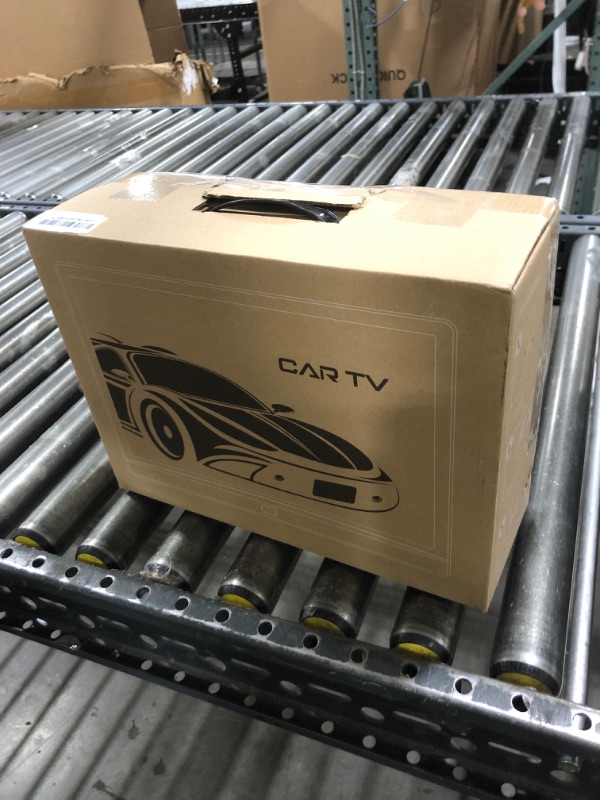 Photo 1 of 13.3" Car TV for Back Seat, 4K Android Headrest Monitor for Car, 4G+64G Portable Rear Entertainment System, Support Phone Wireless Mirror Link Touch Screen, with WiFi/Bluetooth/HDMI/USB/Video Player