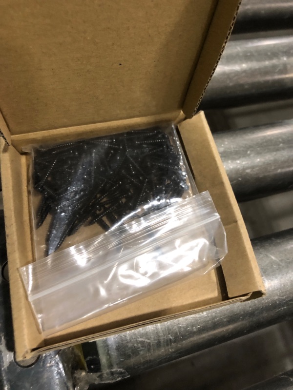 Photo 1 of #4 x 3/4" (100 Pack) Stainless Steel Pan Head Self Tapping Screws, 304 SS (18-8) Black Coated, Phillips Drive Round Head Corrosion Resistant Screws for Wood & Sheet Metal