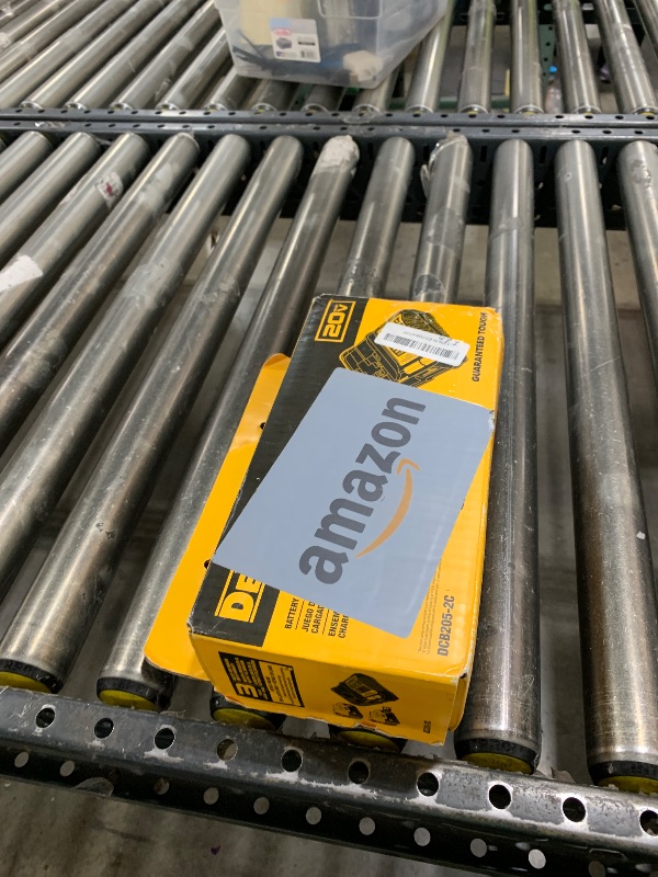 Photo 1 of DEWALT 20V MAX Lithium-Ion Battery 2-Pack and Charger, 5.0 Ah, Battery Starter Kit 
