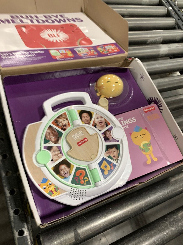 Photo 1 of Fisher-Price Toddler Toys Big Little Feelings Calm Down Kit, 4-Piece Set of Activities & Parenting Tips for Social Emotional Development Kids Ages 2+ Years
