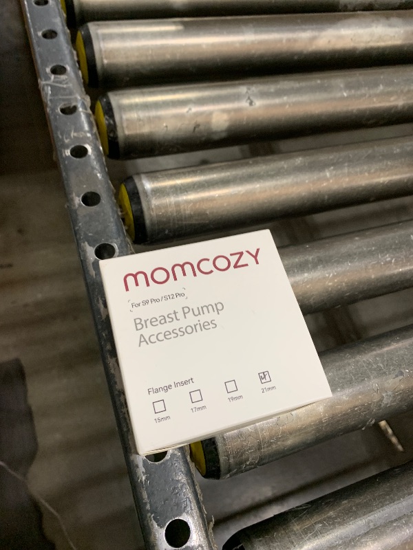 Photo 1 of Momcozy Flange Insert 21mm Compatible with 24mm Flange/Shield of Most Pumps, Insert for Breast Pump Replacement Accessories, 4PCS 21mm