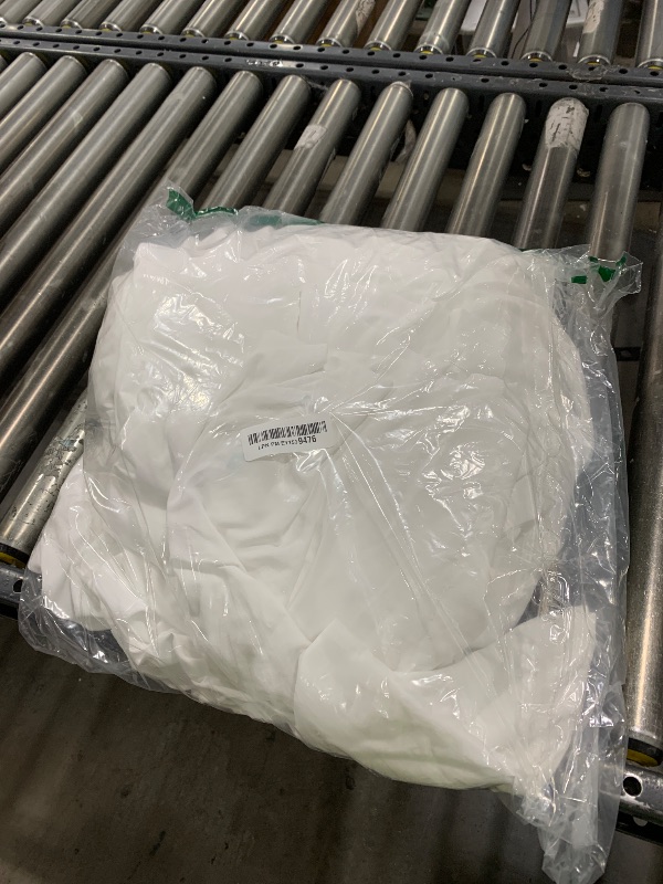 Photo 1 of Bedsure White Duvet Cover King Size - 3 Pieces Prewashed Cotton-Like Extra Soft Bedding Set