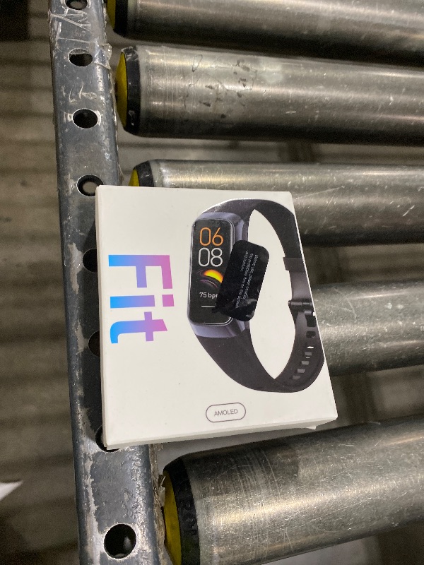 Photo 1 of Fitness Tracker with Step Counter/Calories/Stopwatch, Activity Tracker, Health Tracker with Heart Rate Monitor, Sleep Tracker,1.10''AMOLED 