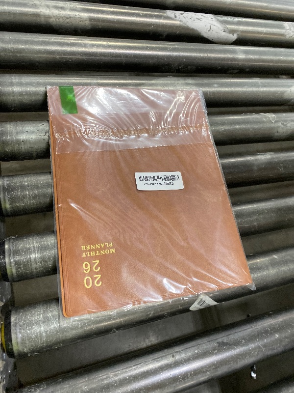 Photo 1 of 2026 Monthly Planner - 2026 Calendar/Planner 12 Months with Faux Leather, 8.86" x 11.4", Jan.2026 - Dec.2026, 15 Notes Pages, Strong Twin - Wire Binding, Pocket, Monthly Tabs, Perfect Organizer