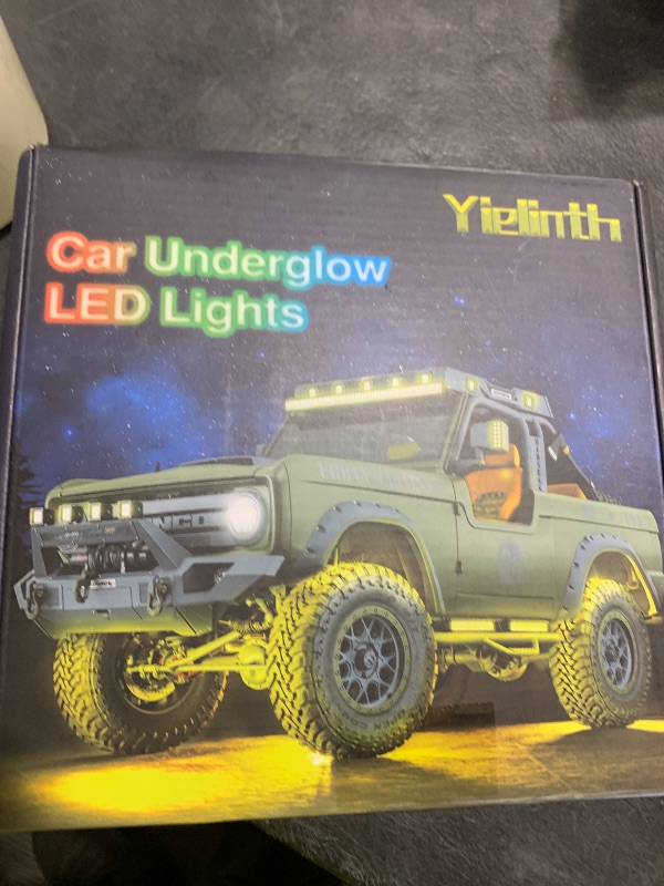Photo 1 of Underglow Kit for Car, Led Underglow Lights with App and Remote Control, 16 Million RGB Colors, 29 Preset Modes, Music & DIY Mode, Under Car Led Lights Exterior for SUVs, Trucks, DC 12V