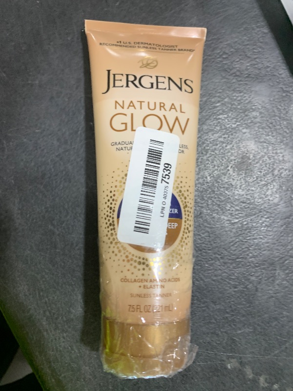 Photo 1 of Jergens Natural Glow + Firming Daily Moisturizer Medium to Tan Skin Tones 7.5oz