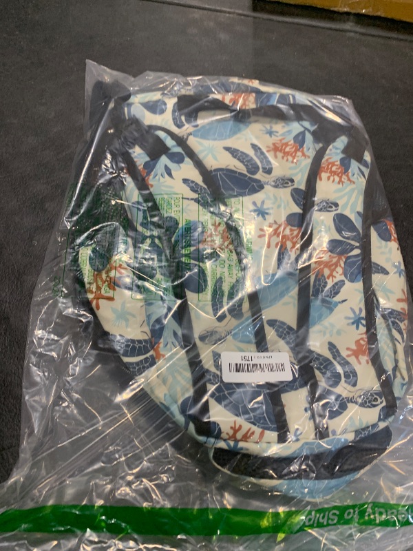 Photo 1 of Homieblanket Sea Turtle Backpack with Lunch Box & Pencil Case, 16 Inch Cute Sea Turtles Themed Bookbag, Adjustable Lightweight Large Capacity, Daily Casual Backpacks Set for Kids Girls Boys School