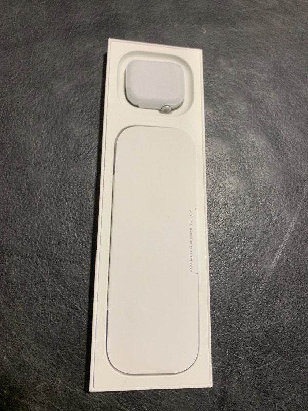 Photo 1 of Apple Watch Series 10 [GPS 42mm case] Smartwatch with Silver Aluminium Case with Denim Sport Band - S/M. Fitness Tracker, ECG App, Always-On Retina Display, Water Resistant