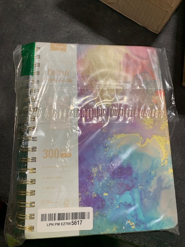 Photo 1 of Spiral Dotted Notebook Journal for Work, 300 Pages, Thick B5 (7.1"x10") Bullet Dotted Journal for Women & Writing, Hardcover Notebook for Note Taking, Perfect for Work School Note Taking Business, Color Splash